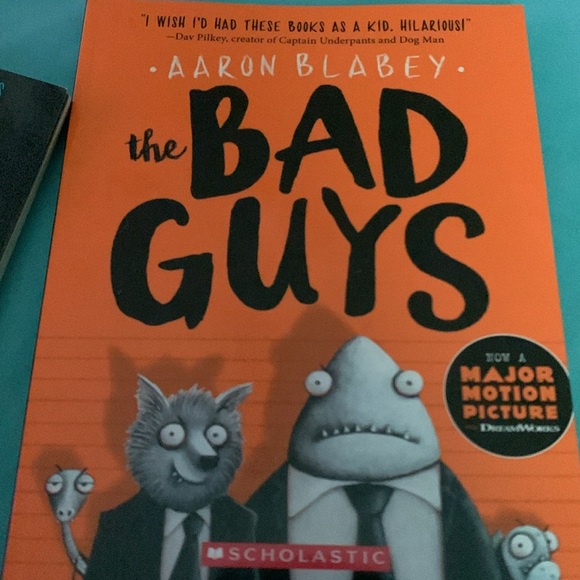 3 scholastic the BAD GUYS kids books ages 7-10 - Picture 3 of 7